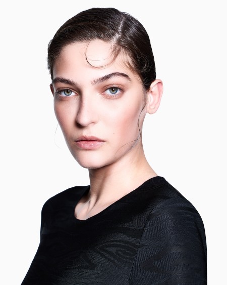 A|x Armani Exchange Viscose Jacquard Jersey Long Dress