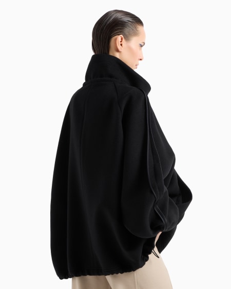A|x Armani Exchange Wool And Cashmere Oversized Blouson