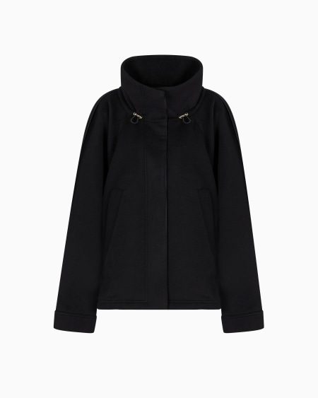 a|x armani exchange Wool and cashmere oversized blouson