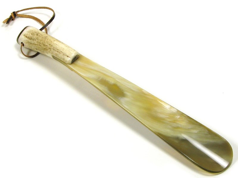 abbeyhorn 16" Stag Antler Handle Shoehorn