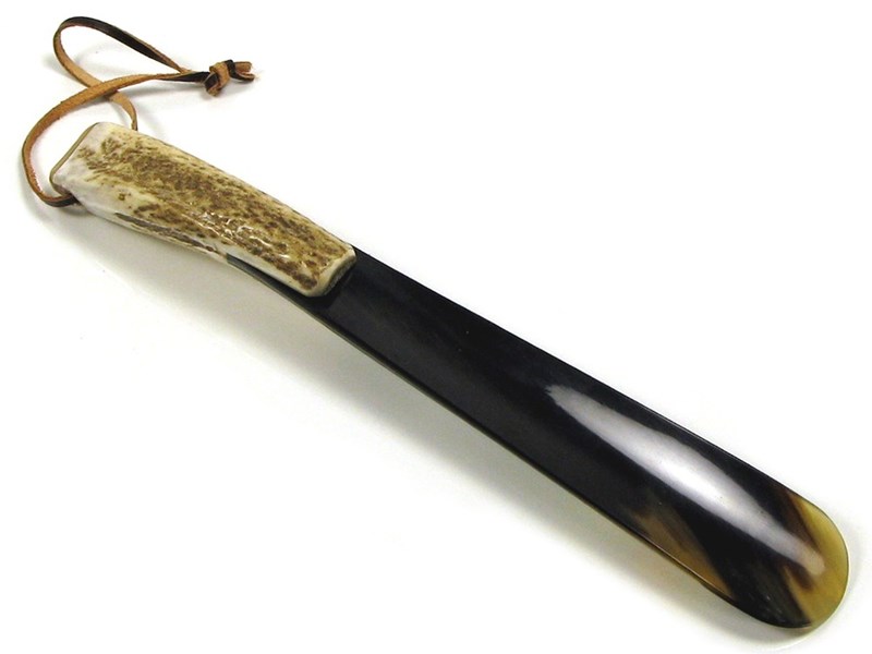 abbeyhorn 9" Stag Antler Handle Shoehorn