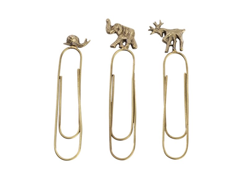 abbeyhorn Animal Paperclips - Set of Three