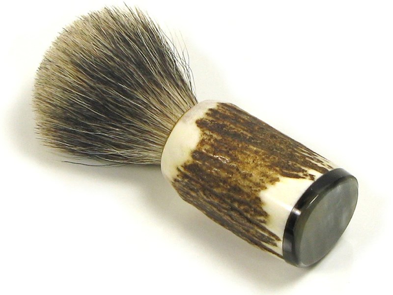 abbeyhorn Badger Bristle & Stag Antler Shaving Brush