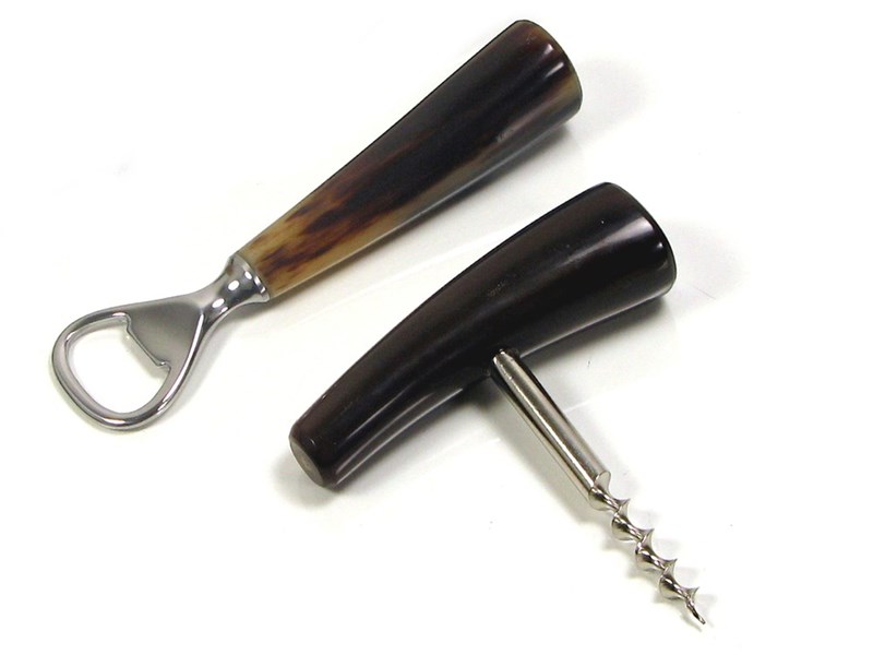 abbeyhorn Bar Set - Cow Horn - Two Piece