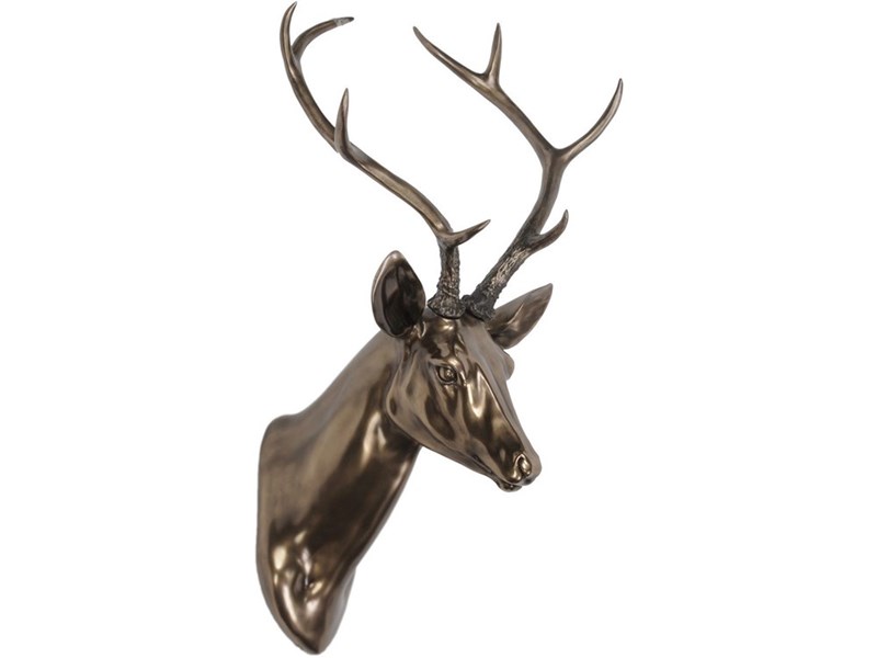 abbeyhorn Bronze Stag Head