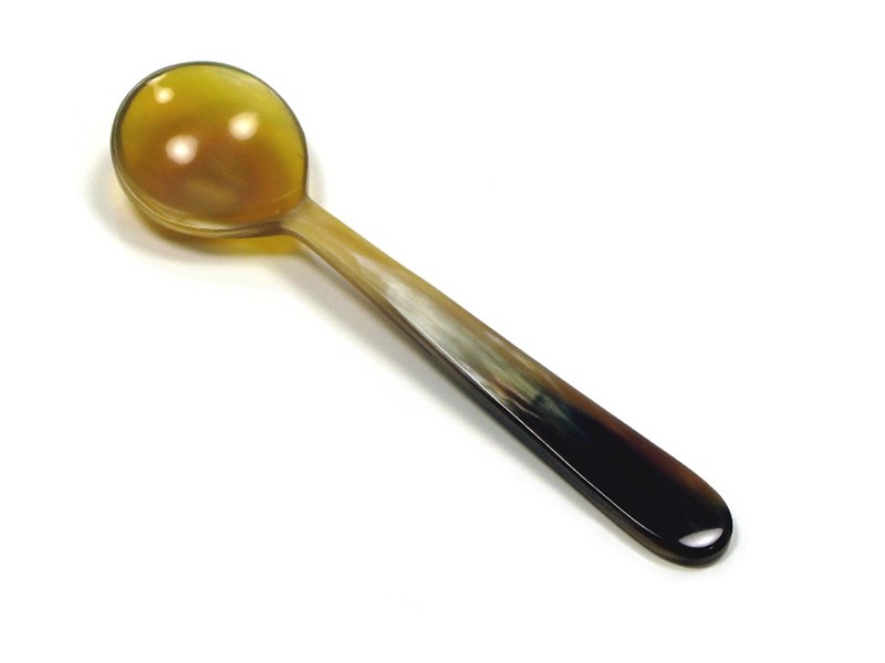 abbeyhorn Caviar Spoon - Round Bowl