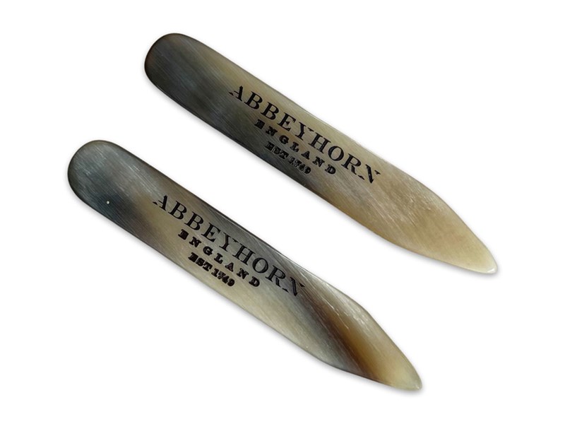 abbeyhorn Collar Stiffeners - Horn - 56mm