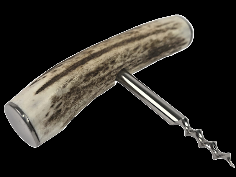abbeyhorn Cork Screw - Stag Antler - Steel Capped