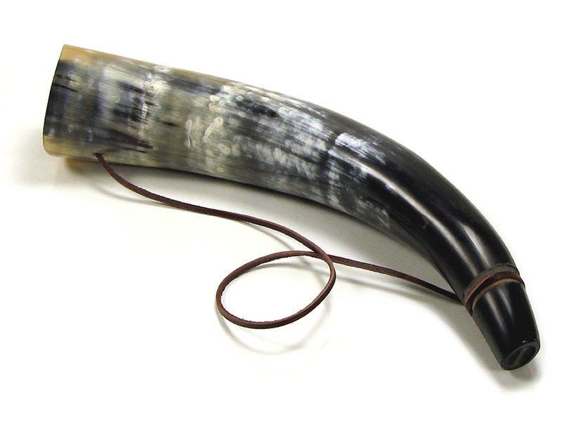 abbeyhorn Cow Horn Bugle - Medium - Polished