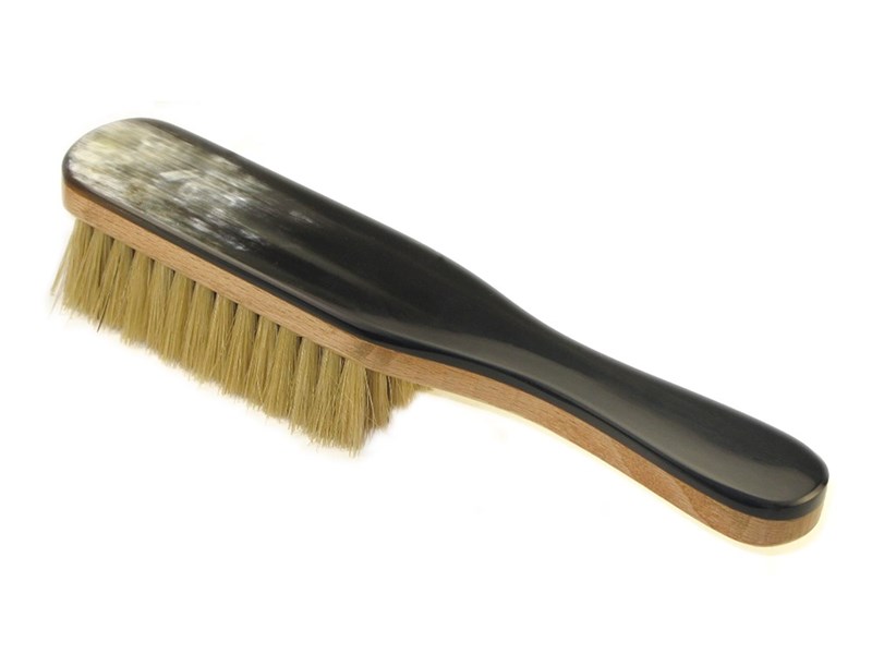 abbeyhorn Cow Horn Handled Clothes Brush