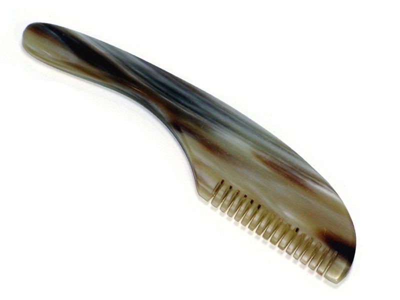 abbeyhorn Cow Horn Moustache Comb