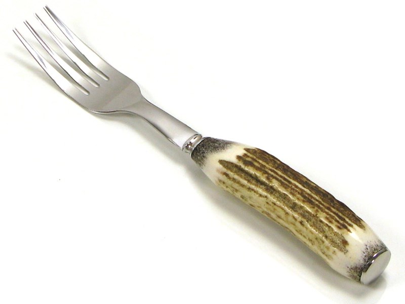 abbeyhorn Dessert Fork - Stag Antler