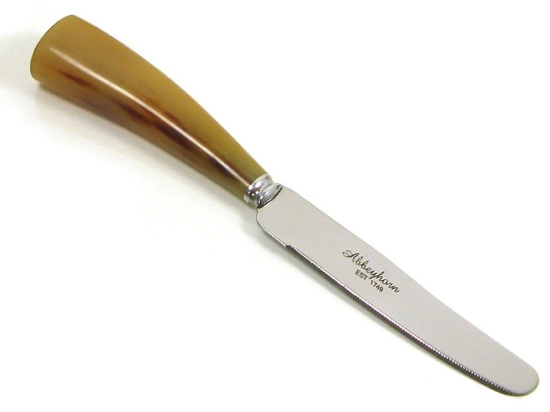 abbeyhorn Dessert Knife - Cow Horn