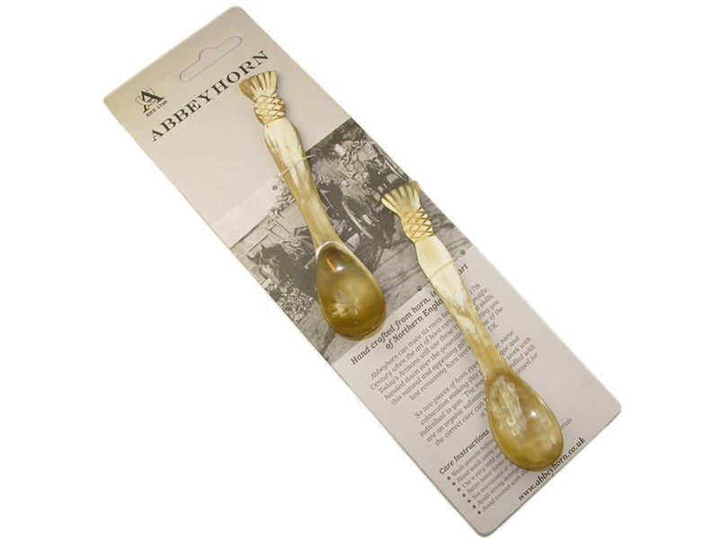 abbeyhorn Egg Spoon - Thistle End - Two Carded