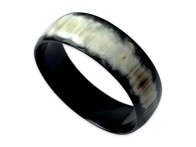 abbeyhorn Horn Bangle - 1"