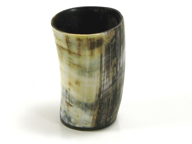 abbeyhorn Horn Beaker - Rough - 120mm