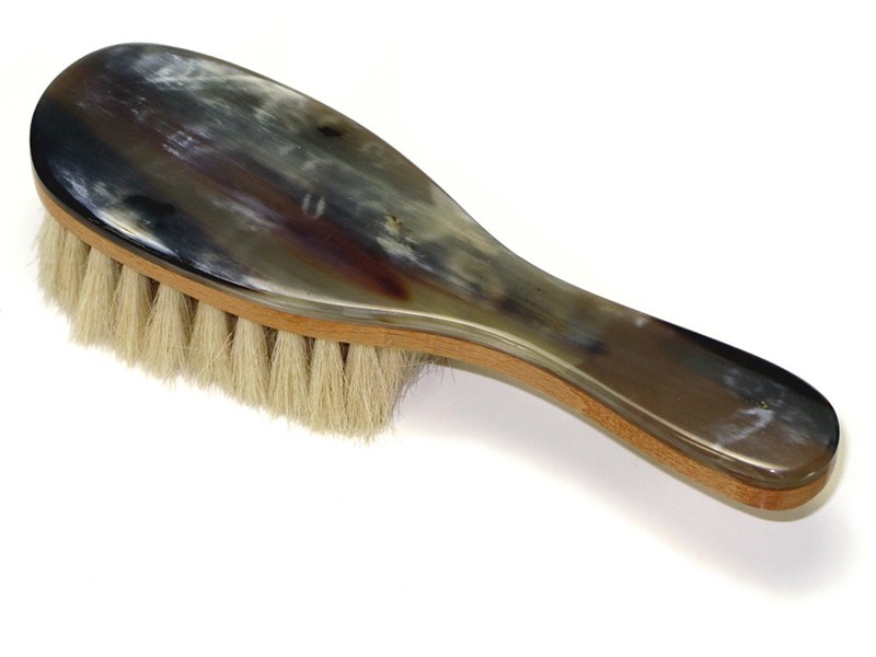 abbeyhorn Horn & Goat Hair Baby Brush