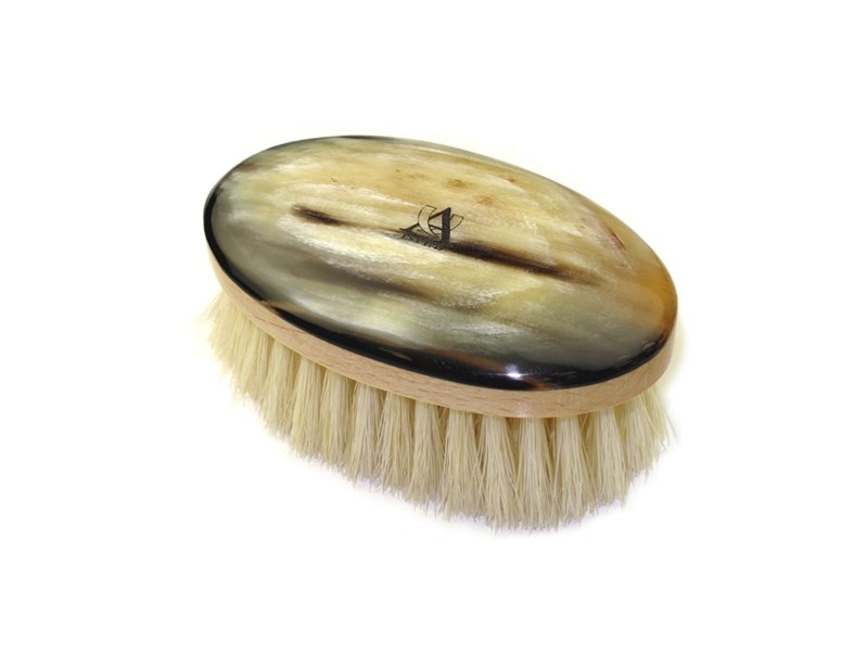 abbeyhorn Horn & Pig Bristle Face Brush