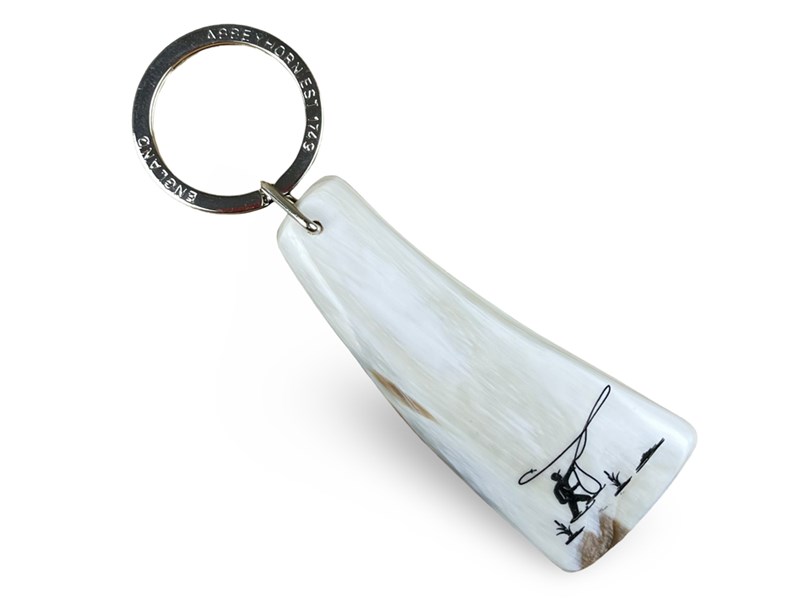 abbeyhorn Keyring - Oxhorn - Fly Fisher