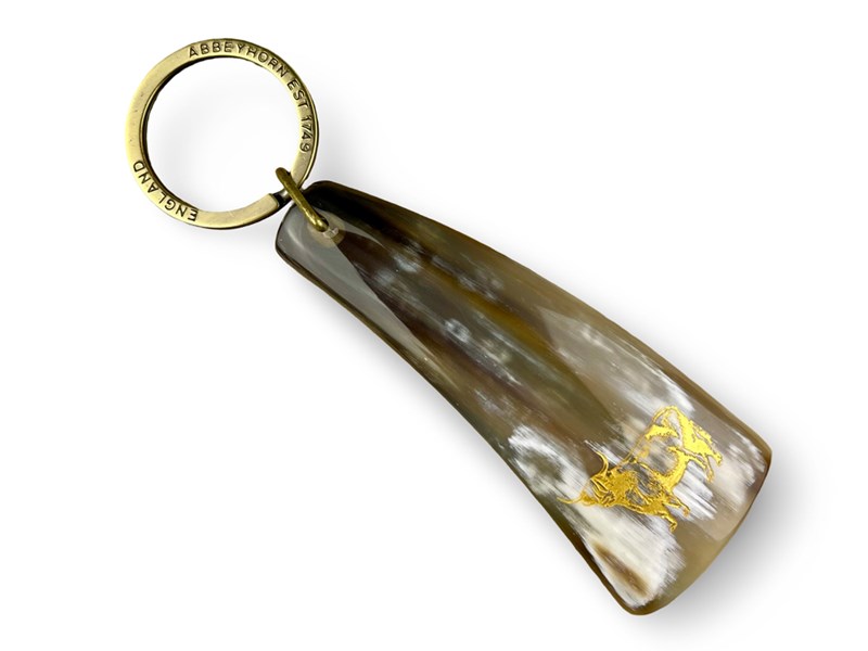 abbeyhorn Keyring - Oxhorn - Highland Cow