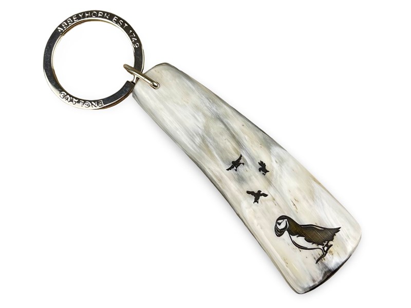 abbeyhorn Keyring - Oxhorn - Puffin