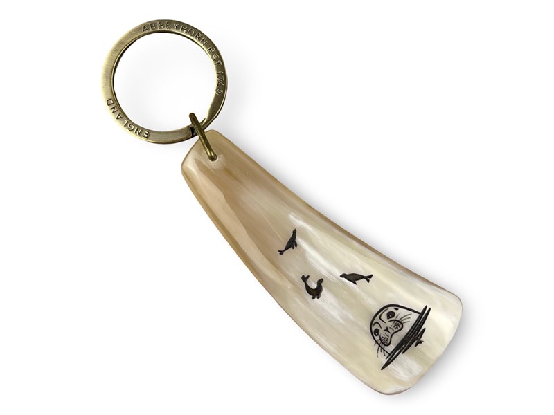 abbeyhorn Keyring - Oxhorn - Seal