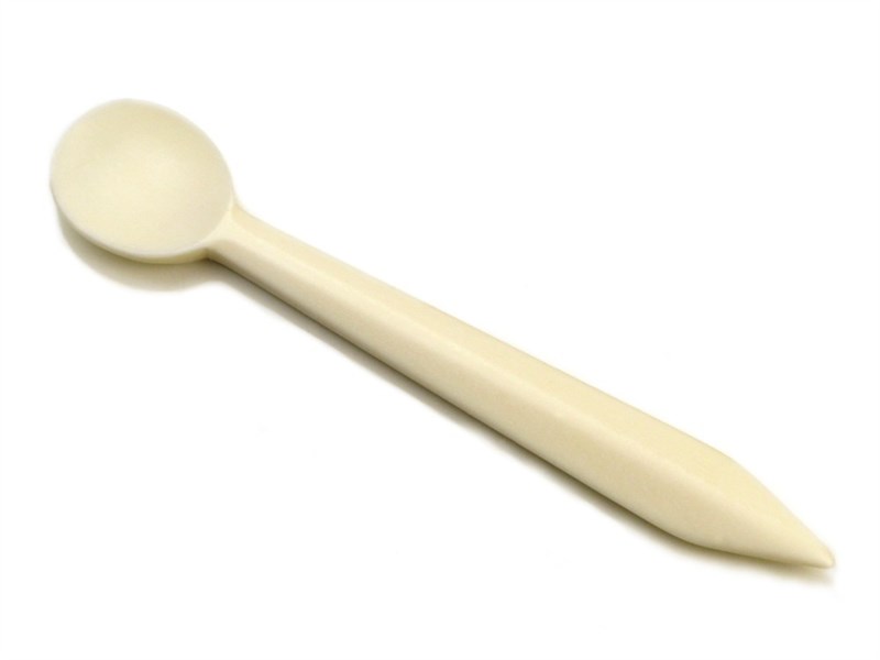 abbeyhorn Mustard Spoon - Bone