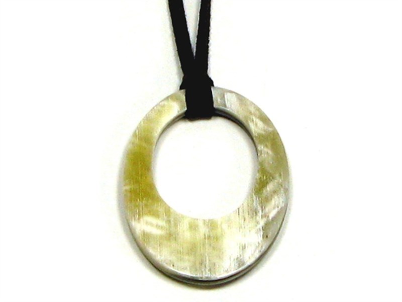 abbeyhorn Oval Horn Pendant