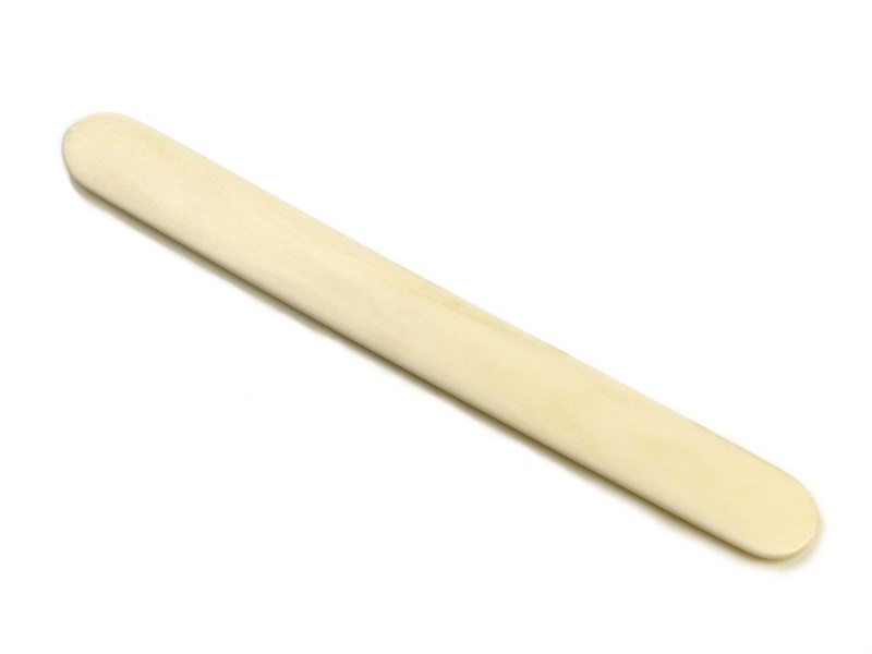 abbeyhorn Rounded Folder 7" - Bone