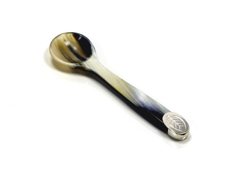 abbeyhorn Salt Spoon - Silver End