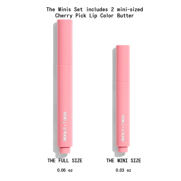 About Face CHERRY PICK - THE MINIS (For Your Pout)