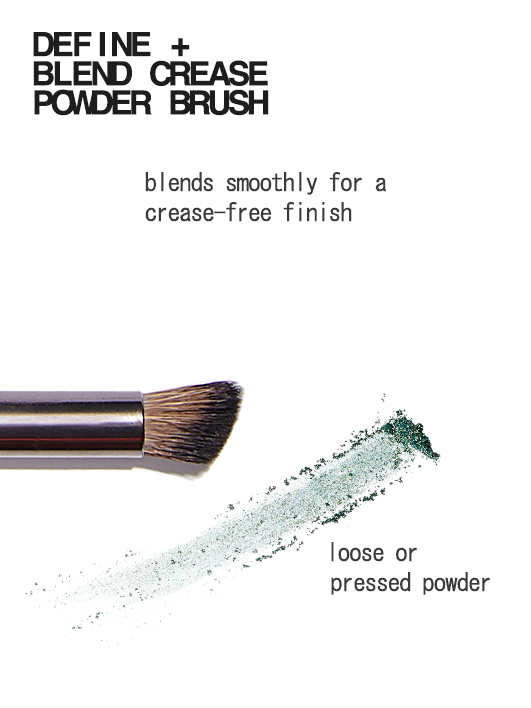 About Face Define + Blend Crease Powder Brush