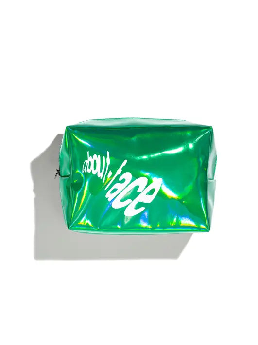 about face GREEN COSMETIC BAG