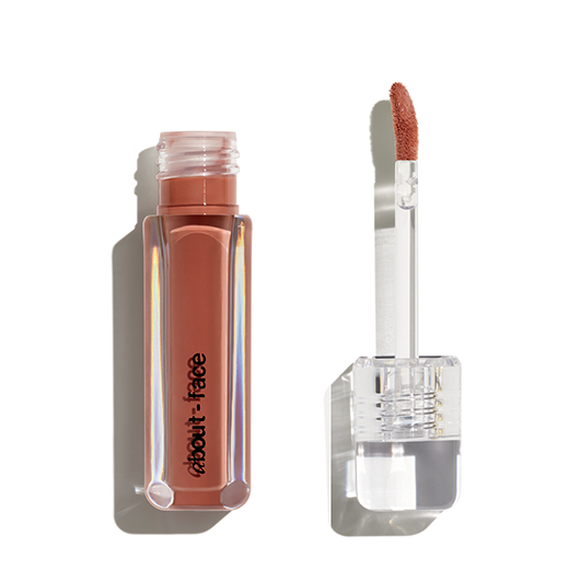 About Face Light Lock Lip Gloss Plastic Petal
