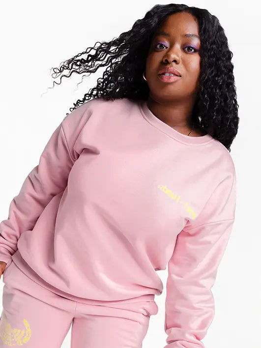 About Face MOODY MAUVE CREWNECK Large