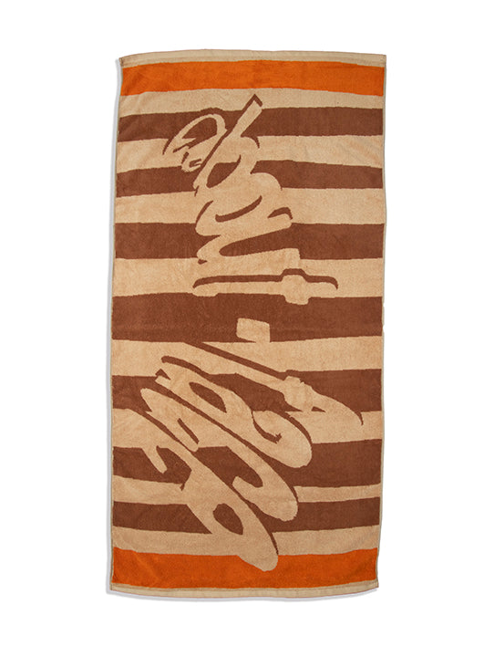 about face Nude Beach Towel