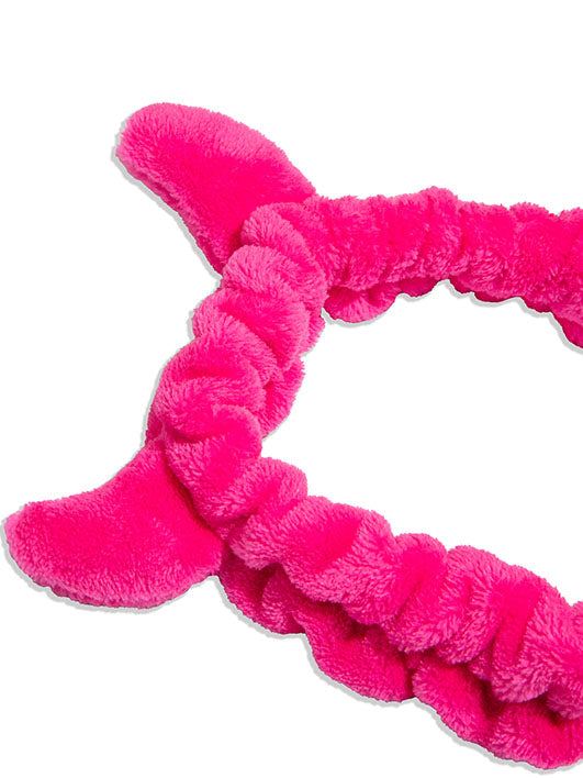 About Face Pink Devil Headband
