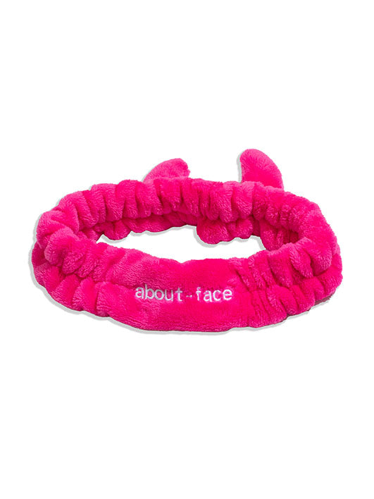 about face Pink Devil Headband