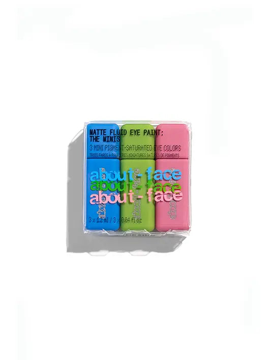 about face THE MINIS: MATTE FLUID EYE PAINT™ BRIGHTS
