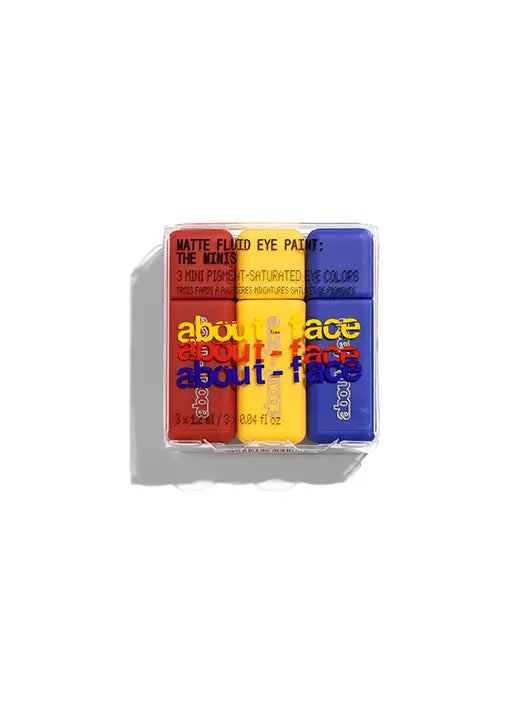 about face THE MINIS: MATTE FLUID EYE PAINT™ PRIMARIES