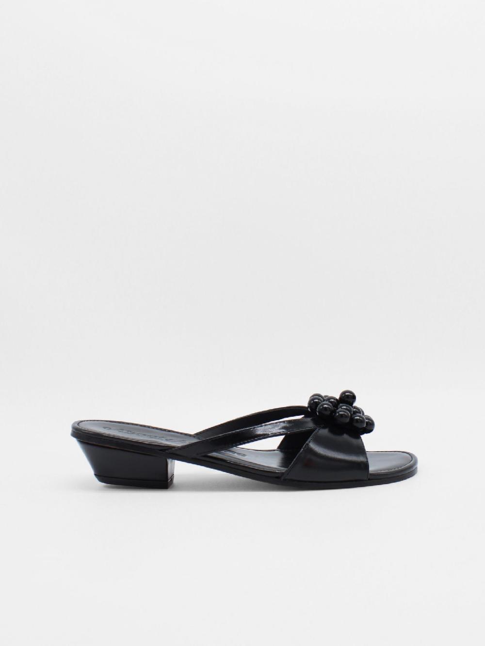 about arianne Flora Black Sandals