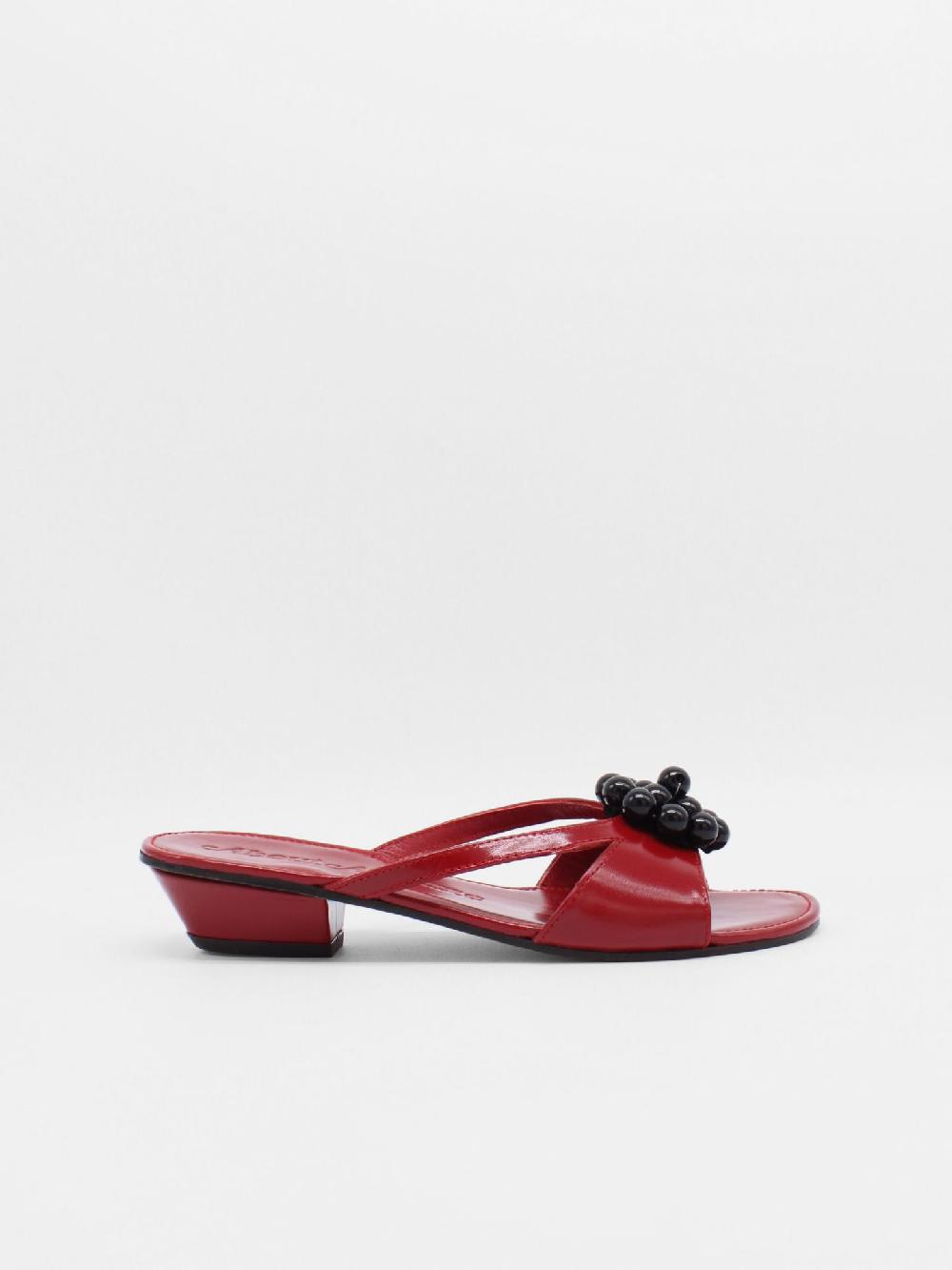 About Arianne Flora Red Sandals