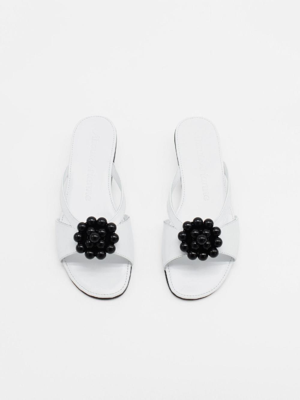 About Arianne Flora White Sandals