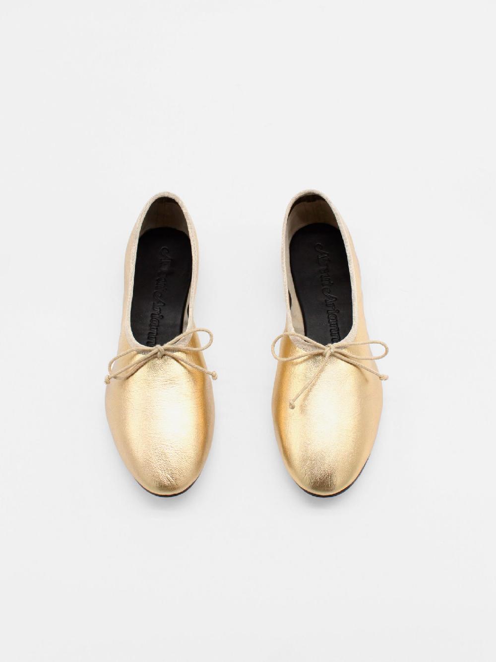 about Arianne Mila Gold Flats