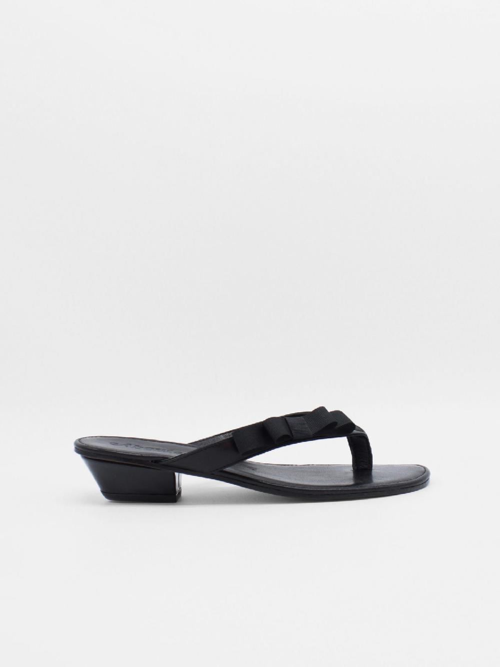 About Arianne René Black Sandals