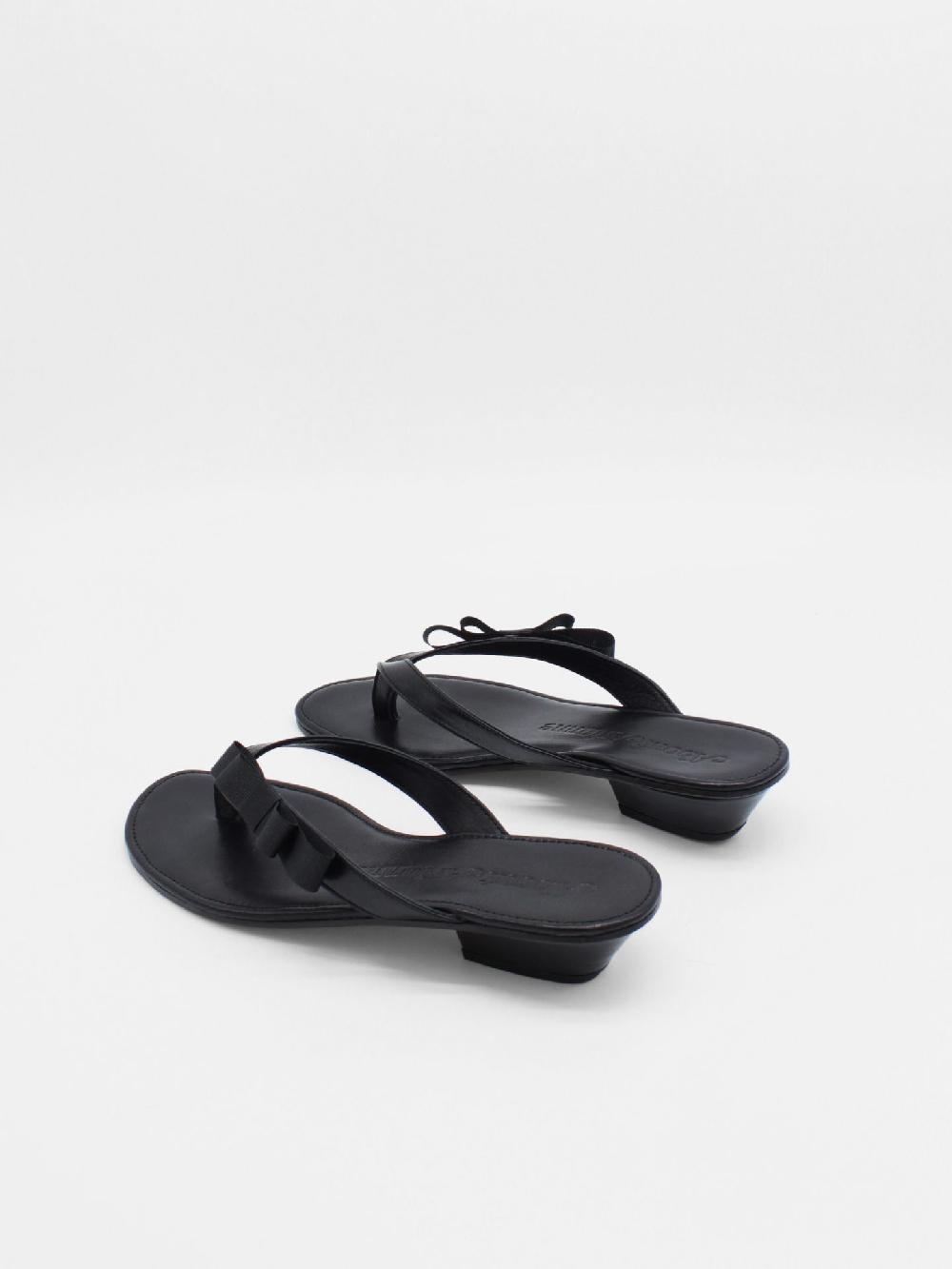 About Arianne René Black Sandals