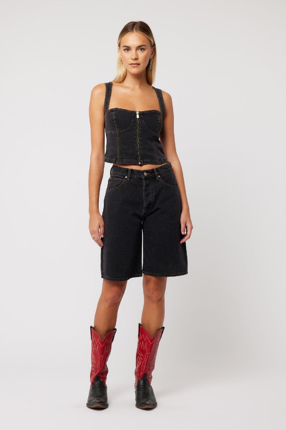 Abrand 95 Mid Baggy Jort Cara