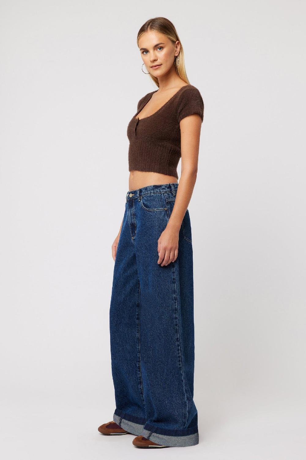 Abrand 95 Mid Super Baggy Tara Turn Up