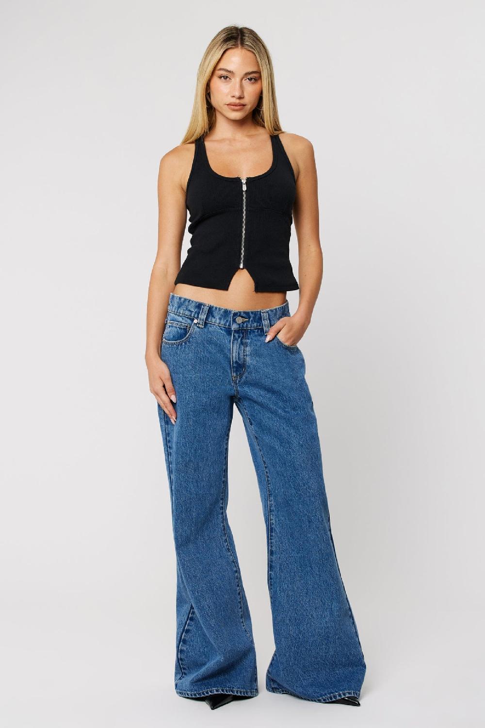 abrand 99 Low Baggy Flare Eva Organic