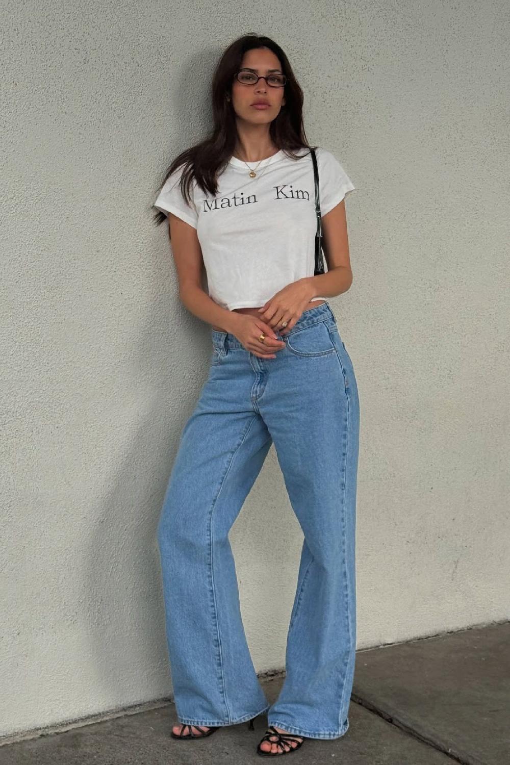 Abrand 99 Low Baggy Flare Gigi